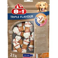 8in1 Triple Flavour Os XS Pour Chien X21