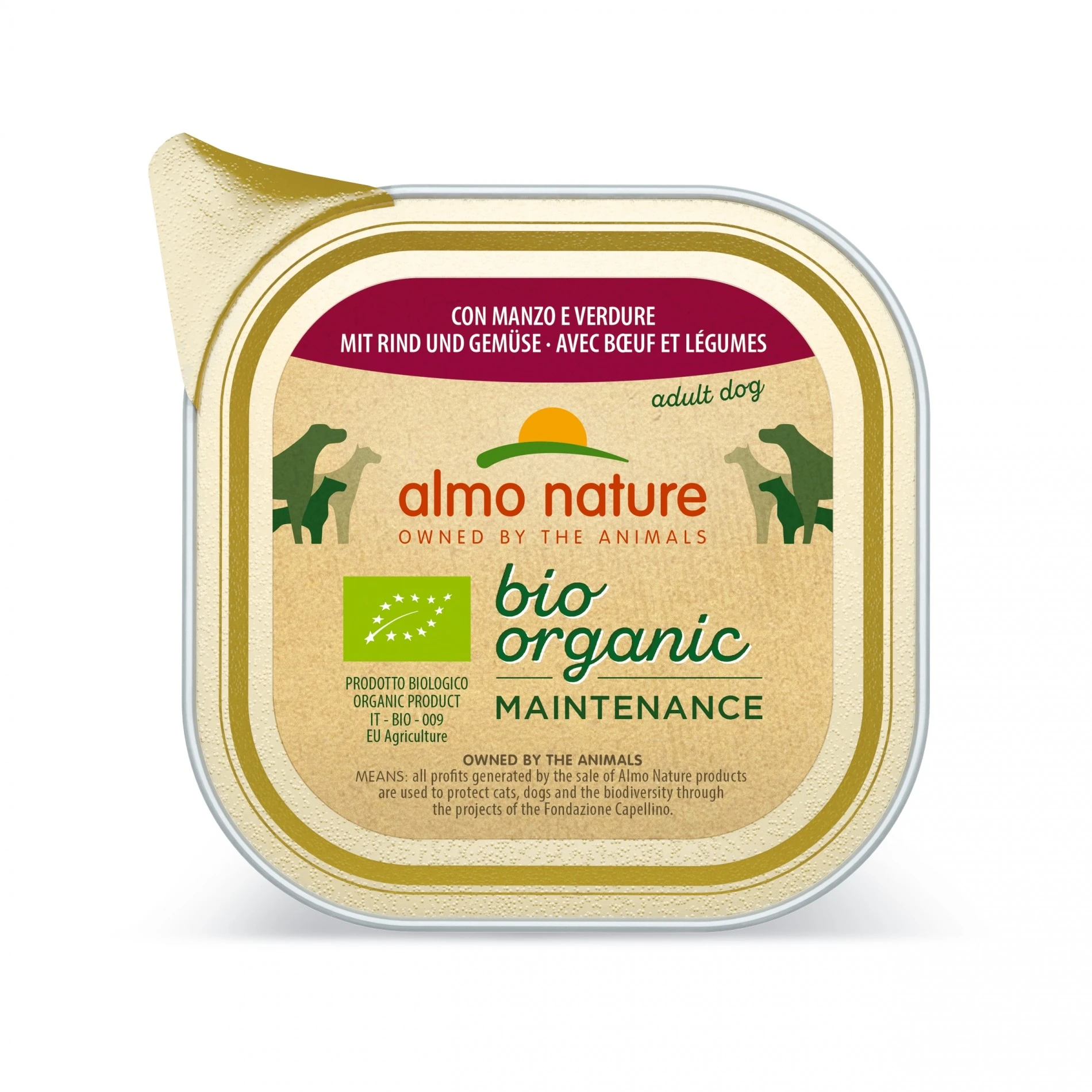 Almo Nature Pâtées Chien Adulte - Bio Organic Maintenance - 32 X 100 G – Image 2