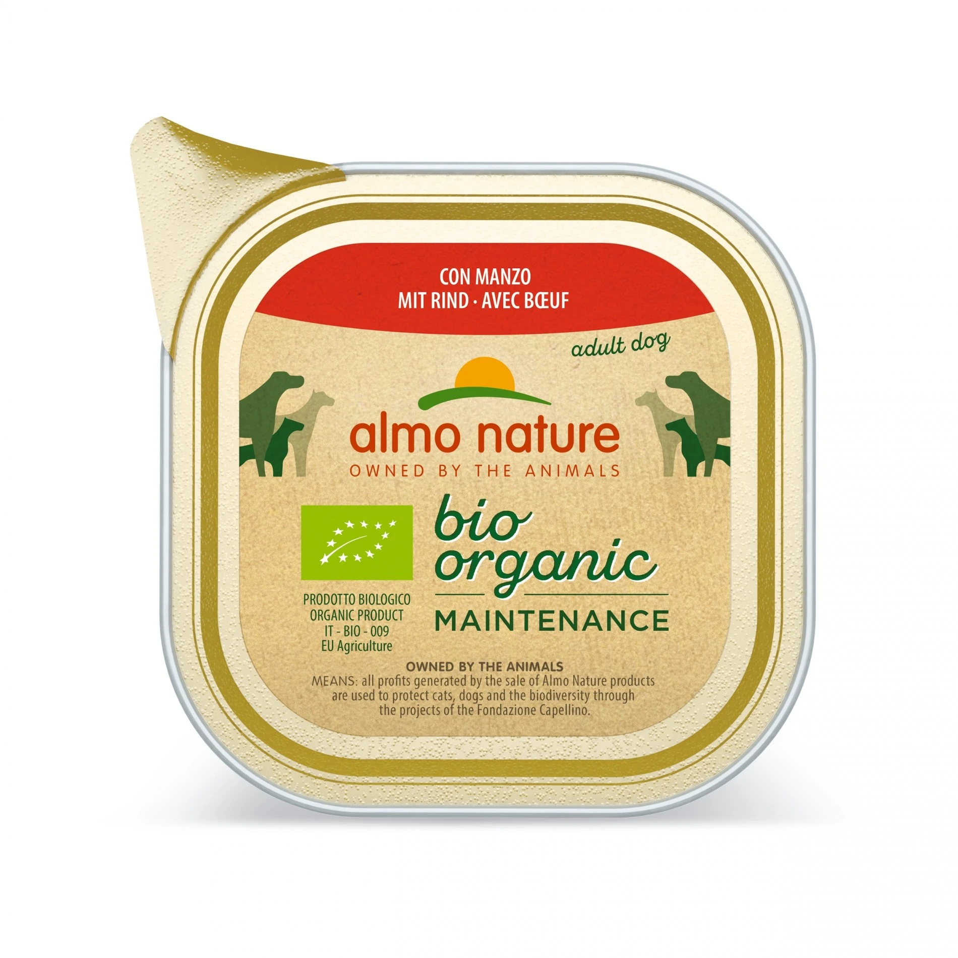 Almo Nature Pâtées Chien Adulte - Bio Organic Maintenance - 32 X 100 G