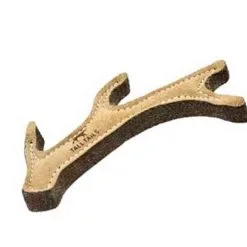 Bubimex Jouet Bois De Cerf Cuir Naturel Et Laine 26 Cm