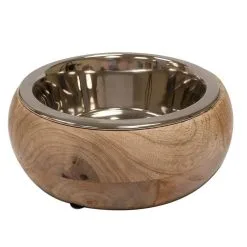 Croci Bol En Acier/bois Gryfino 800 Ml - Destockage