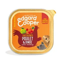Edgard & Cooper, Pâtée En Barquette Pour Chien Adulte - 18 X 300 G