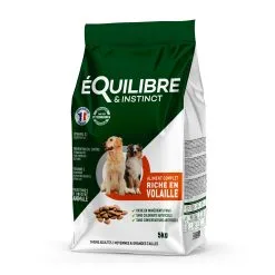 EQUILIBRE & INSTINCT Croquettes Adultes Moyennes & Grandes Tailles