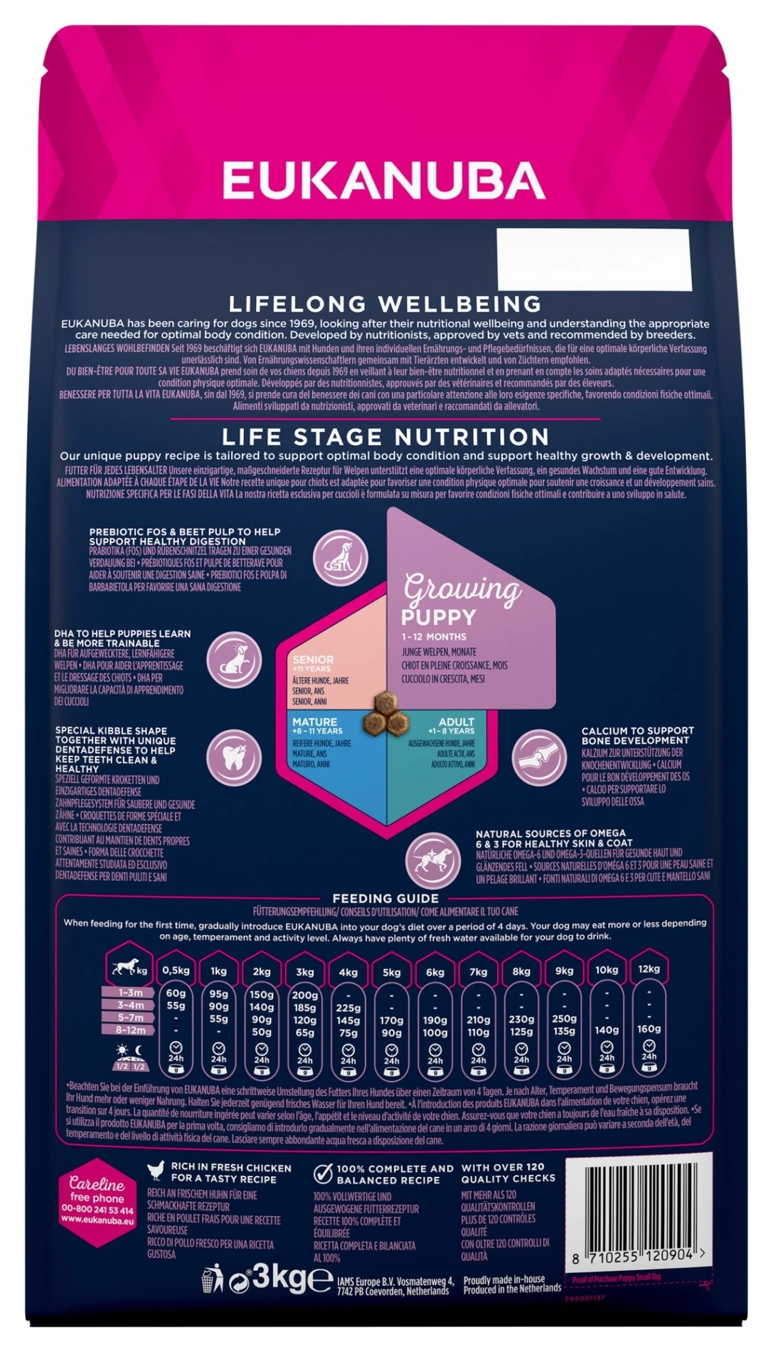 Eukanuba Growing Puppy Small Breed - Poulet – Image 2