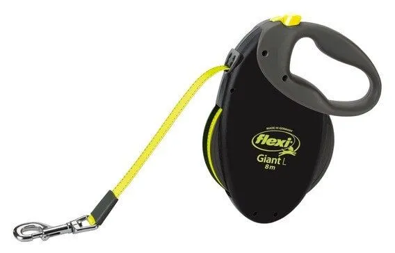 Laisse à Enrouleur Flexi Neon Giant 8 M - 50 Kg Max
