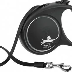 Flexi Design Flexi Black Design Laisse Sangle S Noir 5 M