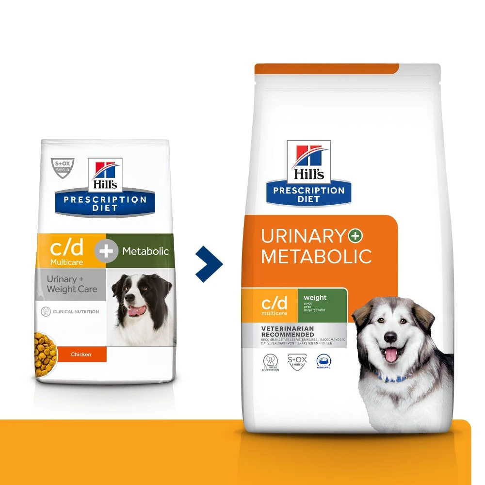 HILL'S Prescription Diet C/d Urinary Multicare + Metabolic - Croquettes Pour Chien – Image 2