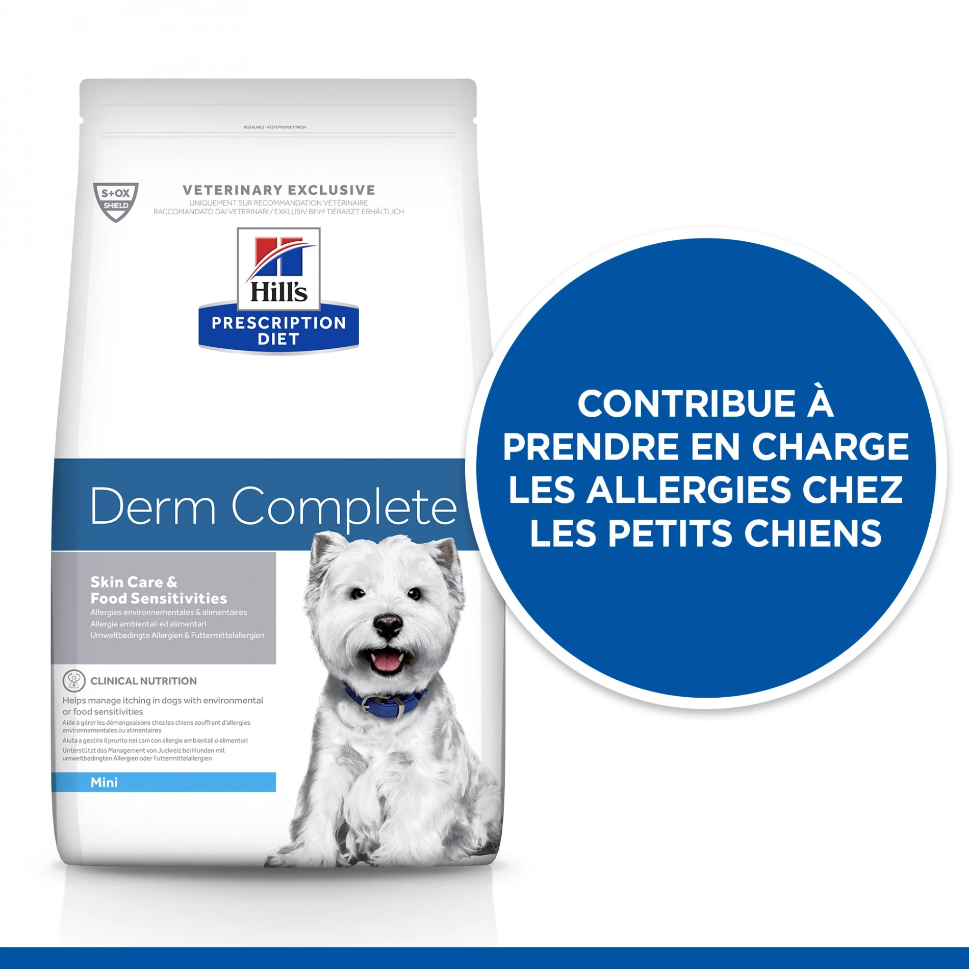 HILL'S Prescription Diet Derm Complete Mini - Croquettes Pour Chien – Image 11