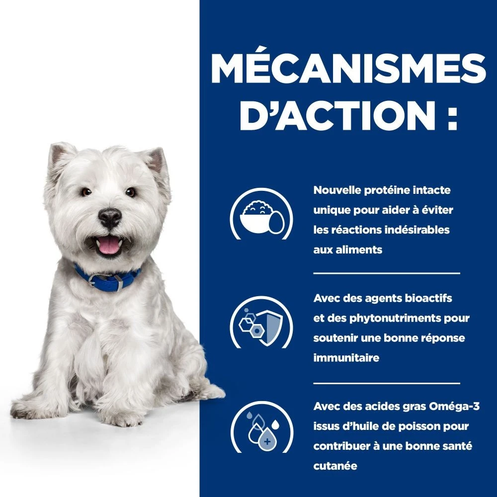 HILL'S Prescription Diet Derm Complete Mini - Croquettes Pour Chien – Image 5