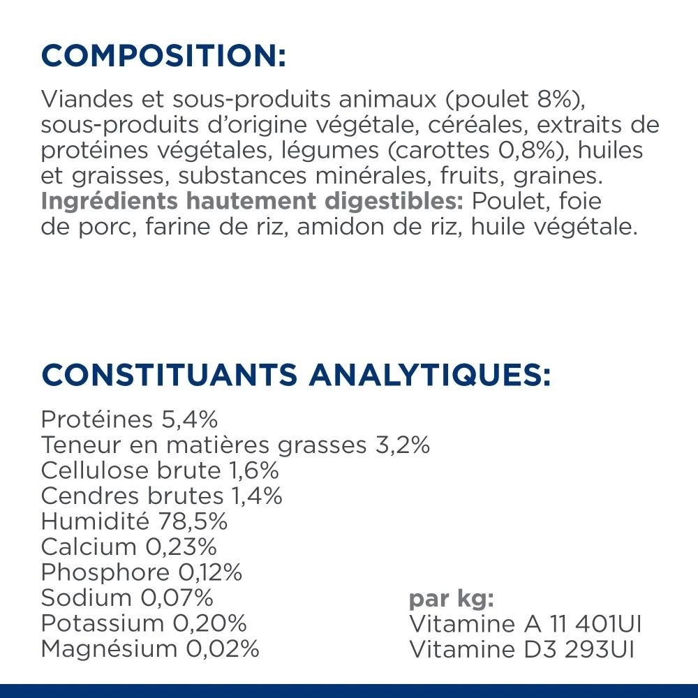 HILL'S Prescription Diet Gastrointestinal Biome En Mijotés Au Poulet - Pâtée Pour Chien – Image 9