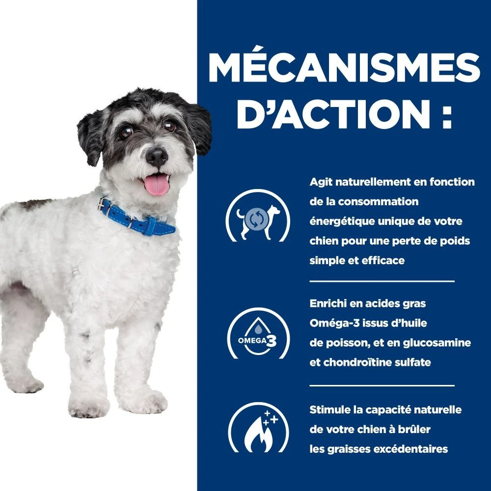HILL'S Prescription Diet J/d Metabolic + Mobility Mini Au Poulet - Croquettes Pour Chien – Image 4