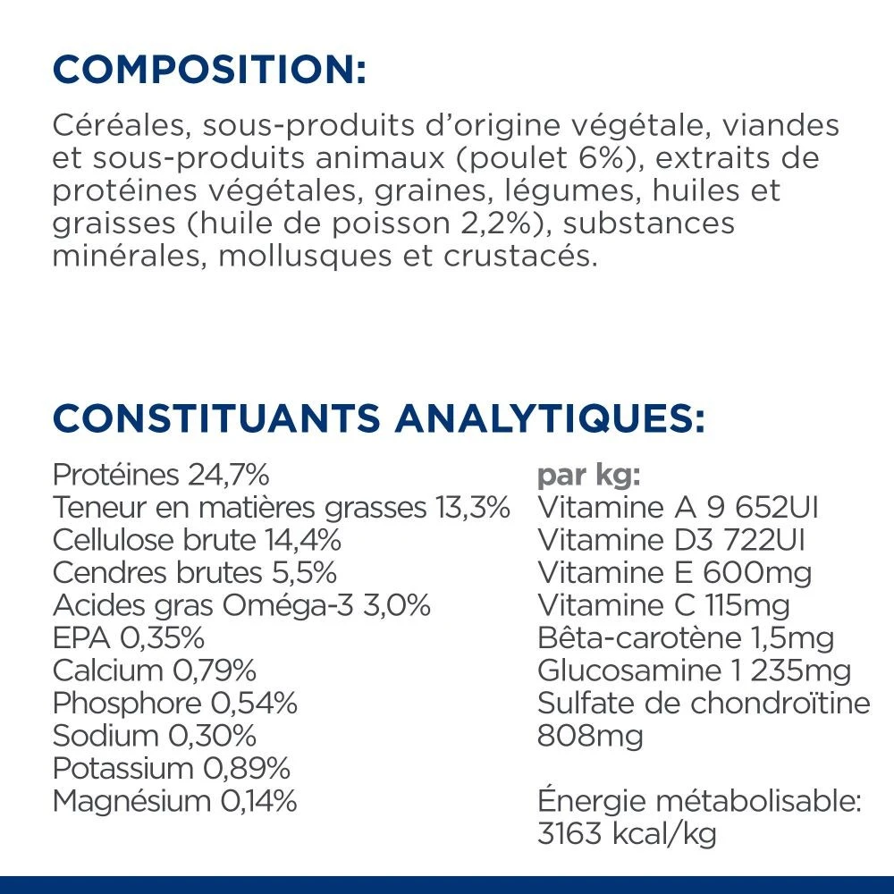 HILL'S Prescription Diet J/d Metabolic + Mobility Mini Au Poulet - Croquettes Pour Chien – Image 7