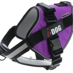 I-DOG Harnais NeoCITY Violet/Gris S