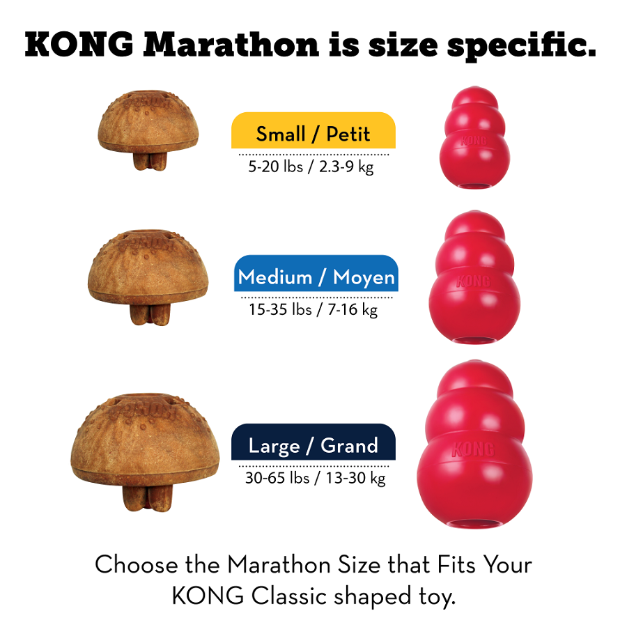 KONG Friandises Marathon Chicken Pour Chien M 136 G – Image 5