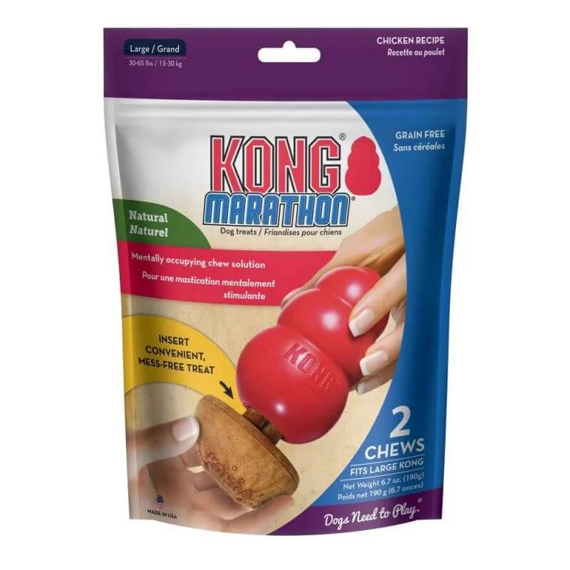 KONG Friandises Marathon Chicken Pour Chien L 192 G