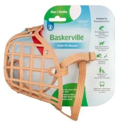 Muselière Baskerville Muzzle Beige T8