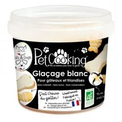 PetCooking Mix Glaçage Blanc Pour Biscuits Chat Et Chien