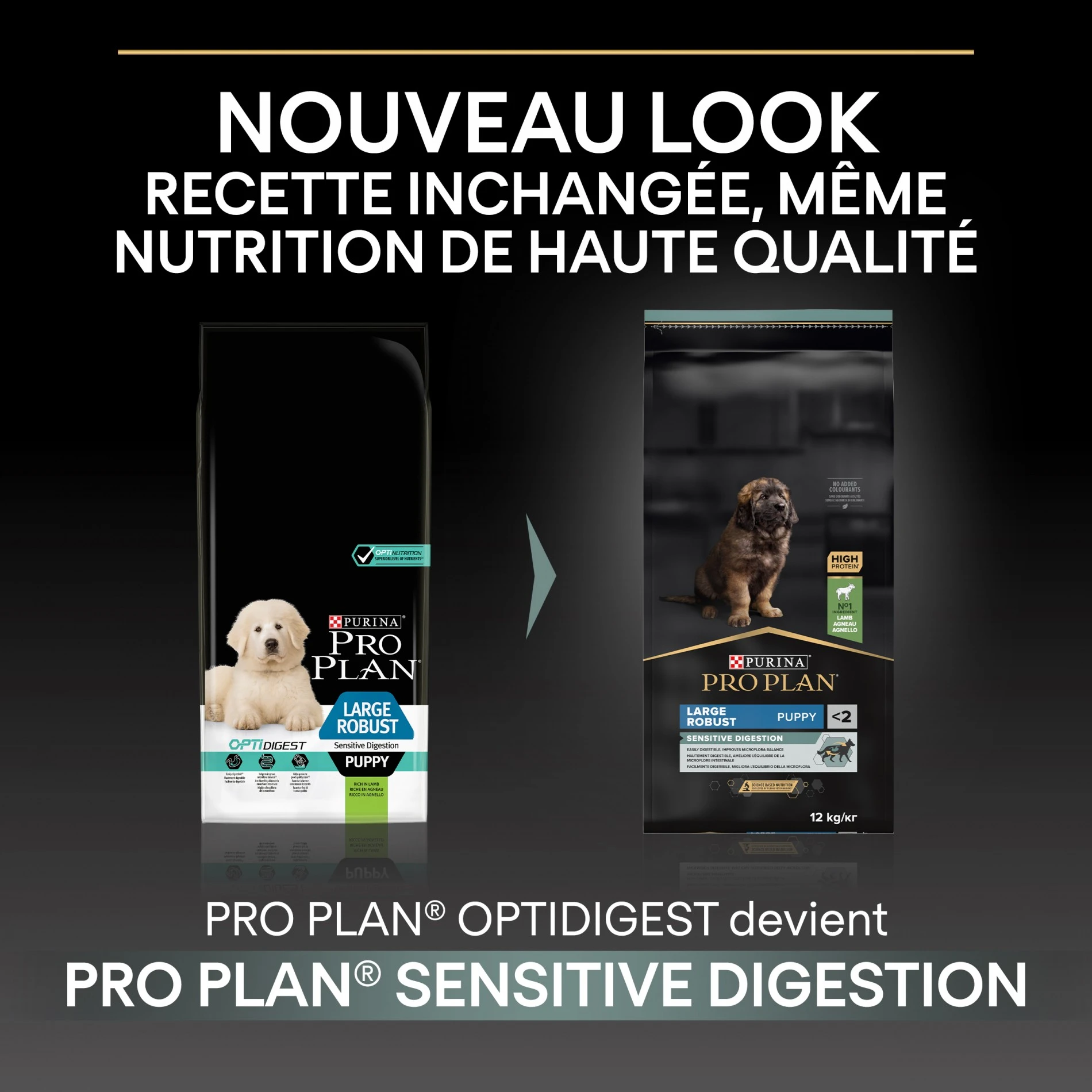 ProPlan PRO PLAN Sensitive Digestion Large Robust Puppy à La Agneau- Croquettes Pour Chien – Image 3