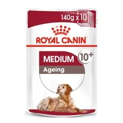 ROYAL CANIN Medium Ageing 10+ En Sauce - Pâtée Pour Chien