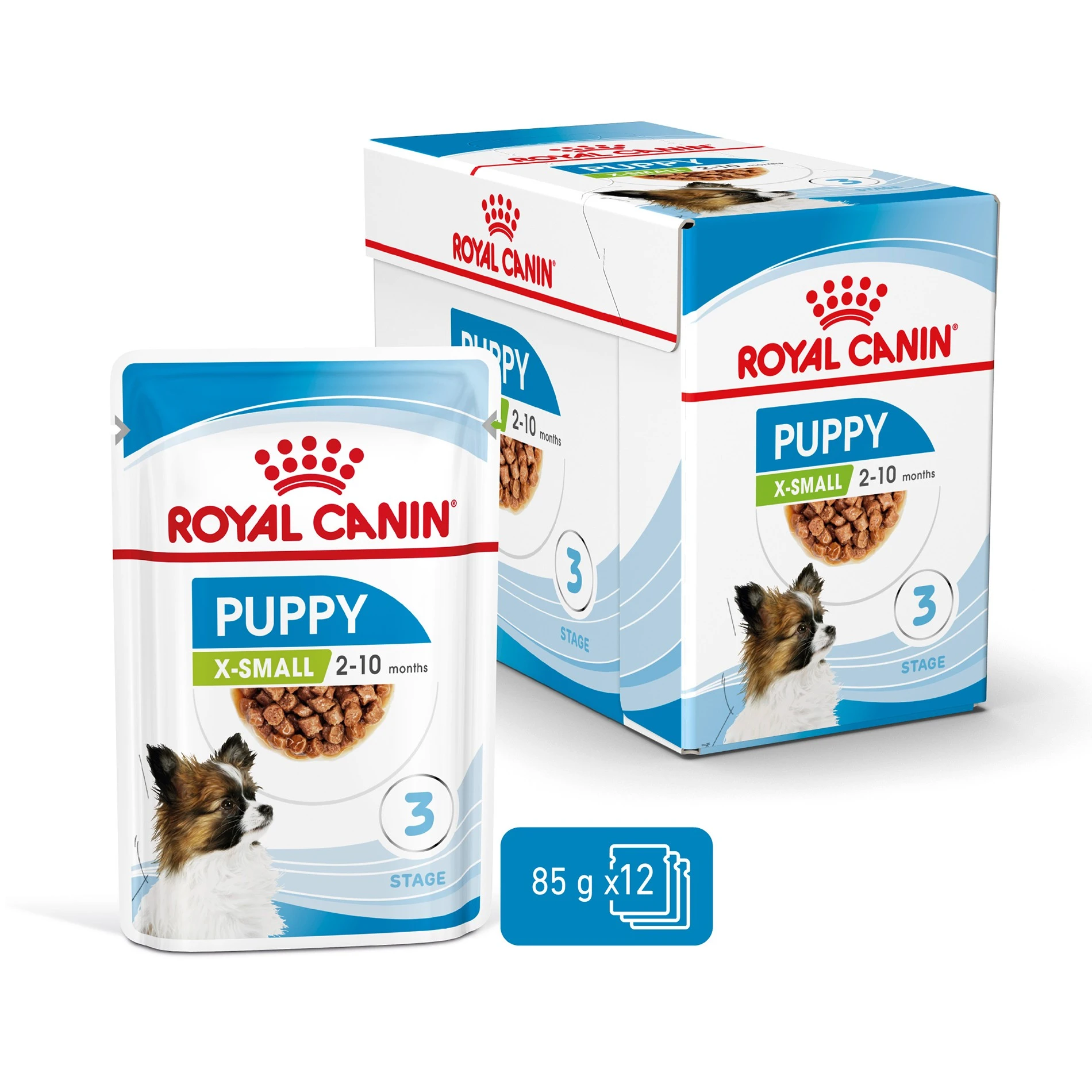 ROYAL CANIN X-Small Puppy En Sauce - Pâtée Pour Chiot – Image 3