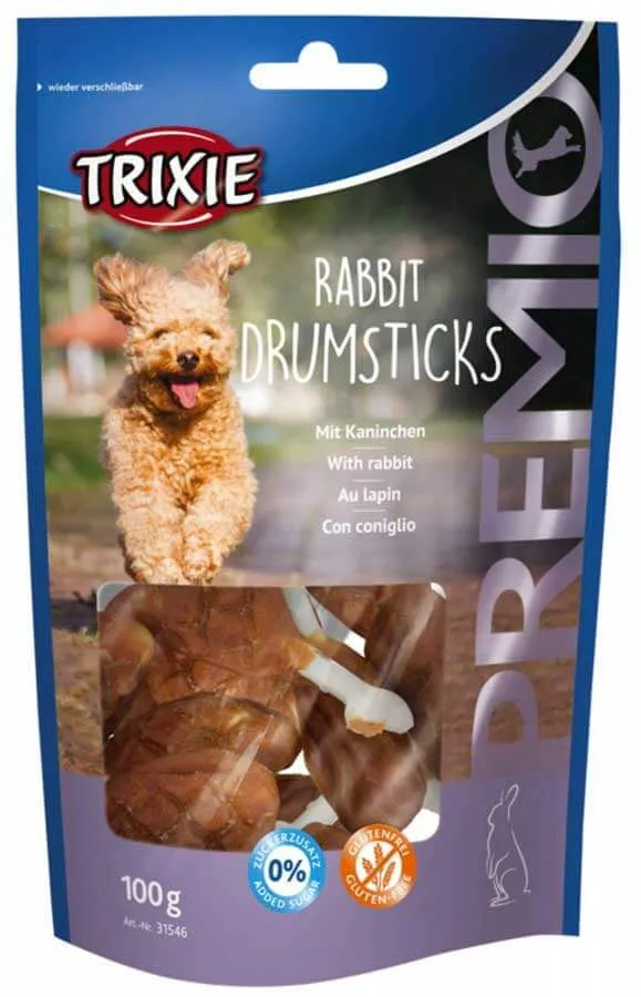 Trixie Premio Rabbit Drumstick Pour Chien 100 G