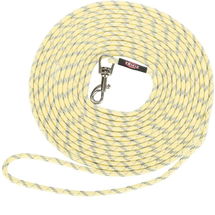 Trixie Laisse Ă Pister Jaune Pour Chiot 8 M